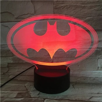 Batman-Figure-3D-Optical-Illusion-Table-Light-Mood-Lamp-Touch-Remote-Control-7-Colors-Home-Light